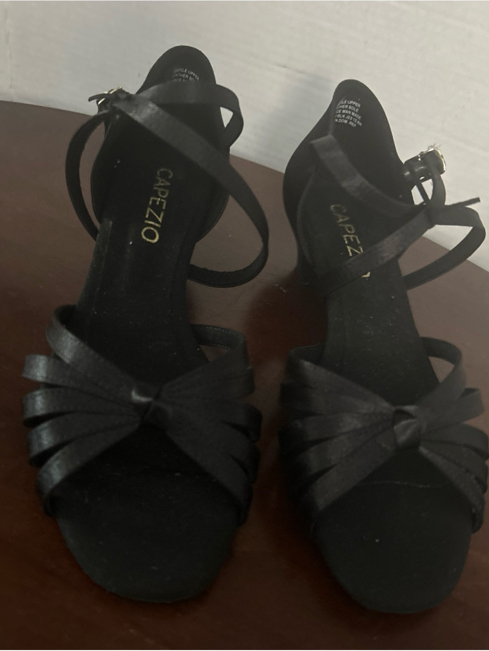 Ballroom  Black Capezio dancing shoes